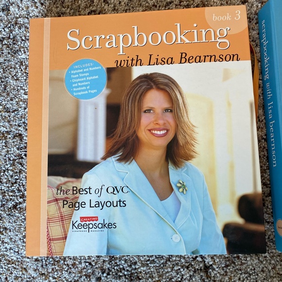 Scrapbooking w/Lisa bearnson book 3 & 4 - Picture 2 of 3